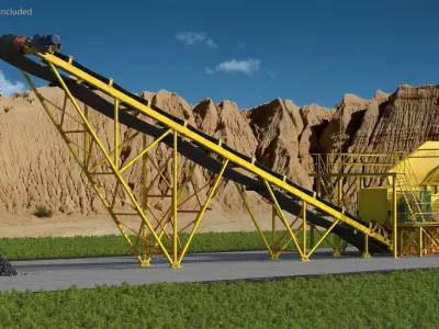  Stone Crusher Machine with Coal 