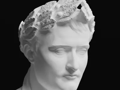 Napoleon Bonaparte Bust Highres for 3D Printing 3D print model