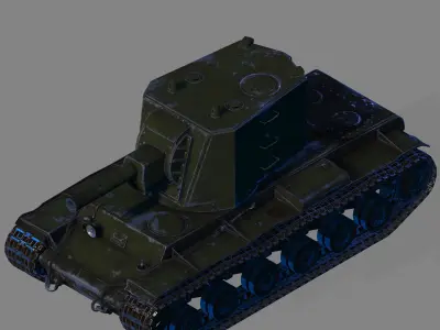 KV 2 1939 3D model