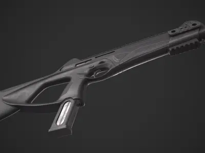 Beretta MX4 Low-poly 3D model