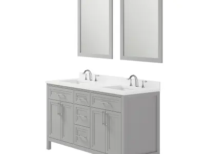 OVE Mayfield 60 Vanity 3D model