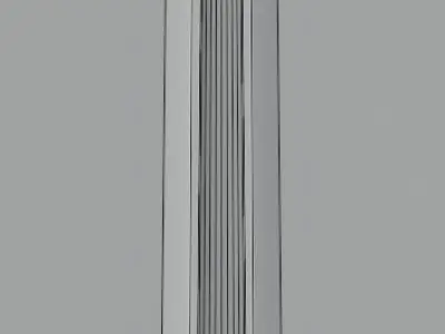 Viking Sword Low-poly 3D model 3