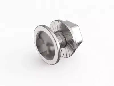 Screw 19 3D model