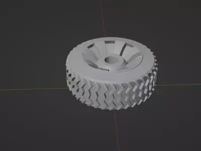 wheel 3D print model buy