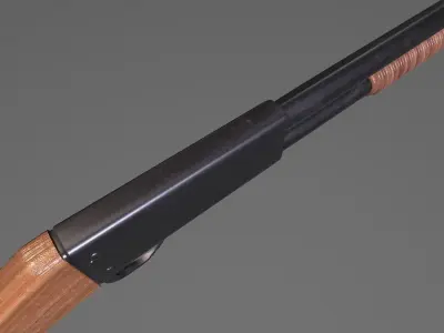 Ithaca ShotGun 3D model