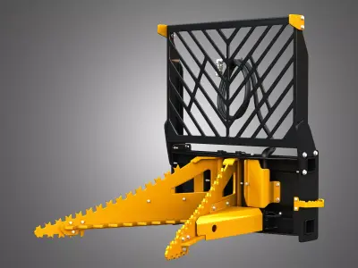 Dominator Tree Pulle Compact Track Loader Attachment 3D model