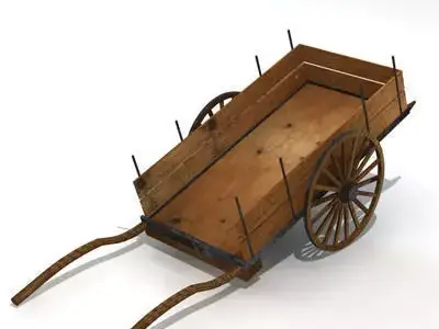 ancient chariot 3D model purchase