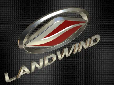 landwind logo 3D model