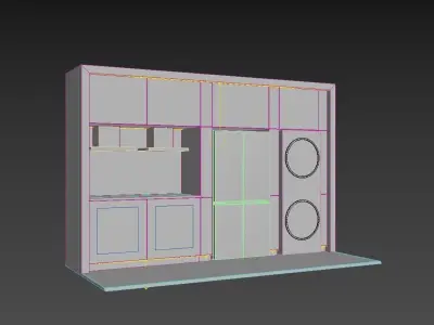 LG Kitchen showcase 3D model