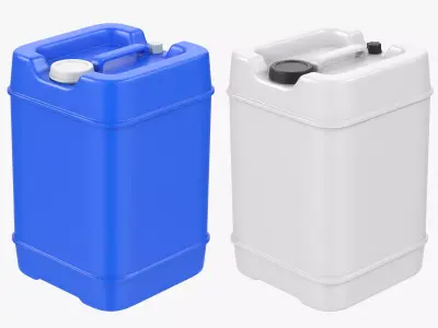 Water Storage Container PBR 3D model
