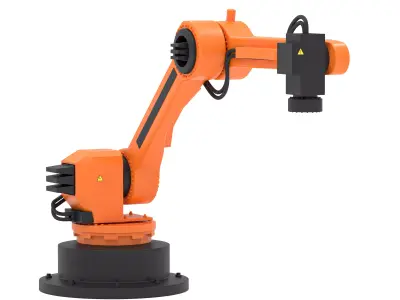 Industrial Robot 01 3D model purchase