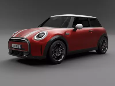 Mini Cooper 3 Door Free 3D model