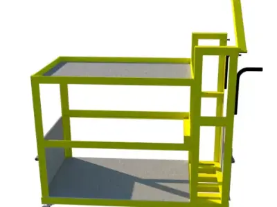 FACTORY PLAN 3D model