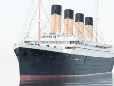 RMS Titanic  3D model
