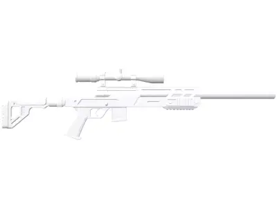 SPR300 rifle 3D print model