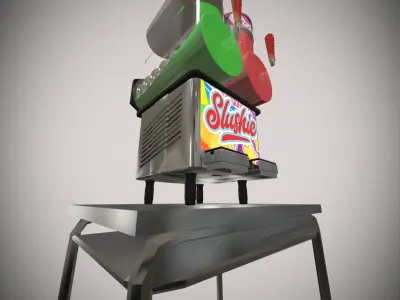 Slush Machine 3D model 3D model