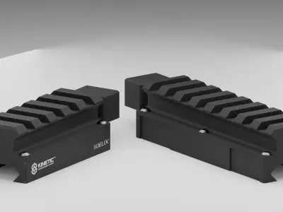 KDG SIDELOK Universal Riser-Pack Low-poly 3D model