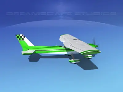 Cessna 150 Aerobat V08 3D model