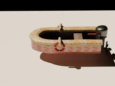 Sea Boat 3D print model
