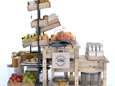 Market Place  3D model