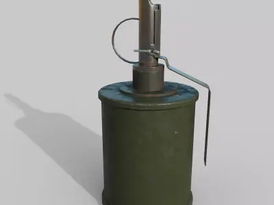 Grenade RG-42 Low-poly 3D model purchase