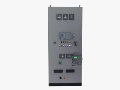 Control Panel 3D model 11