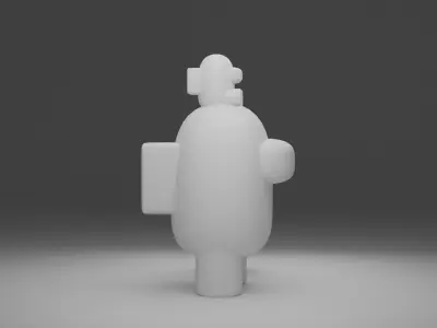 Among us character 3D model get