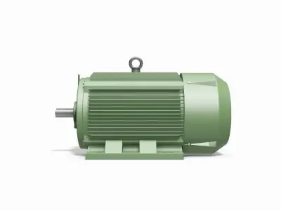 315M B3 Left 2 Pole IEC electric motor - 3D CAD model 3D model