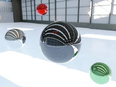 HDRI - Airplane Hangar Interior 8 Texture