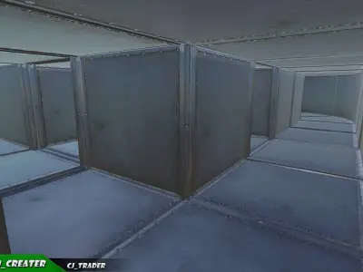Lowpoly Air Duct Collection Pack 3d model  Low-poly 3D model