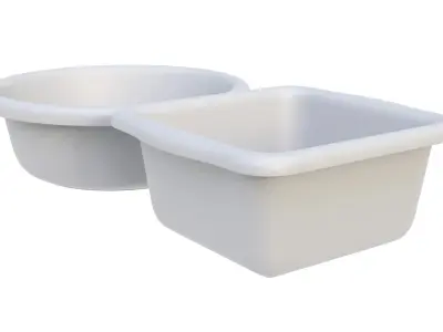 plastic basin 3D model