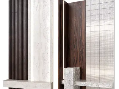 hallway partition 3D model