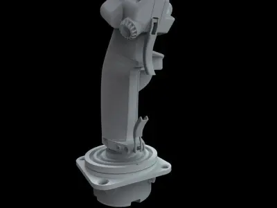 flightstick design Free 3D model