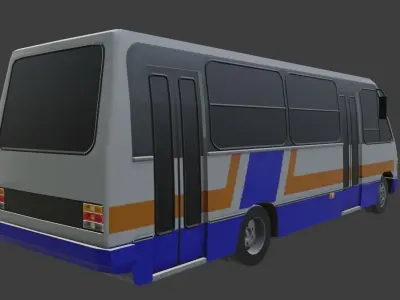 Marcopolo Senior GIV Low-poly 3D model