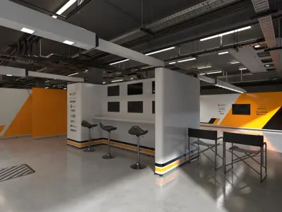  Base Racing Team Garage 5 