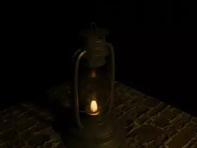 Lantern 3D model buy