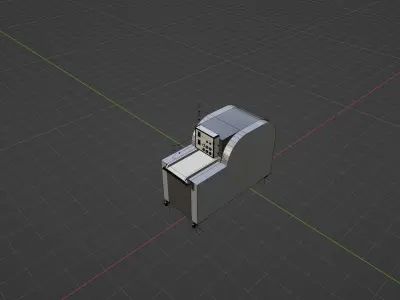 Pellets Cutting Machine 3D model
