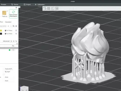 Custom3Dprint Minifigure Accessory - Minifigure Hair S2 - 071 3D print model