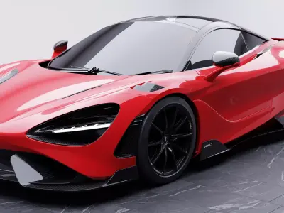 Mclaren Cars Collection 3D Model Pack