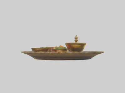 Pujathali Model Low-poly 3D model
