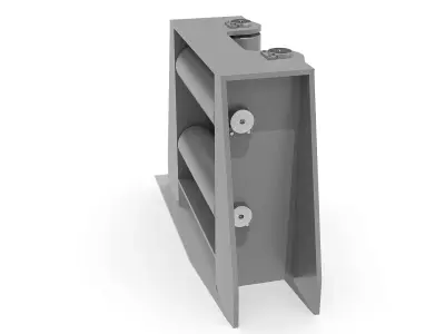 FA4 Roller Fairlead 20t 3D model