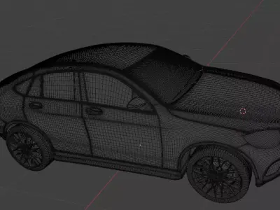 Car - based on model GLC 300 3D model
