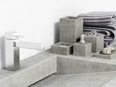 Sink stone 3D model