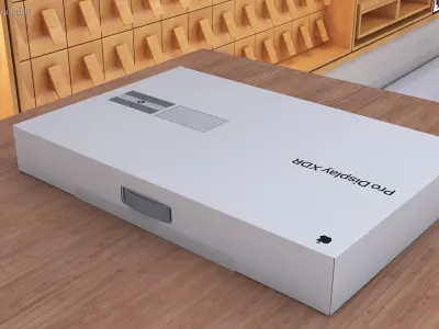 Box Pro Display XDR 3D model