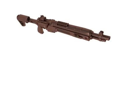 M1A SOCOM 3D print model