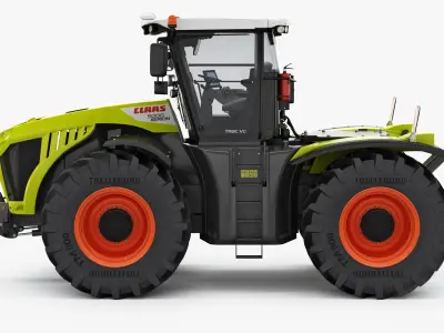 Claas Xerion 5000 Farm Tractor 3D model