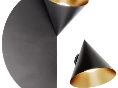 Rubi Duo and Mono wall lamp by Robin 3D model