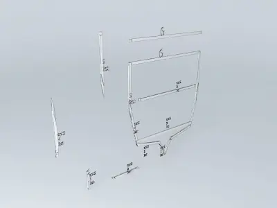 Spt 5, boat frame Free 3D model