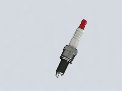 Spark Plug 3D model by LimonDesign