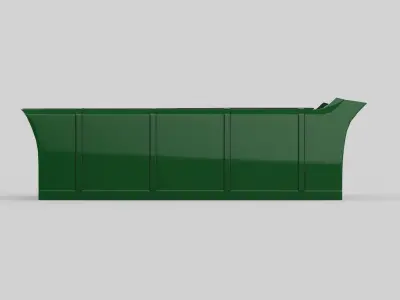 D Truck Sideskirts 3D model